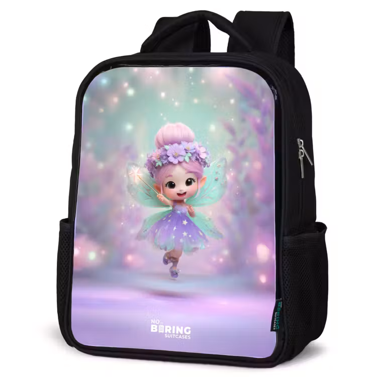Kids backpack - Black - Elf - Magic — 4