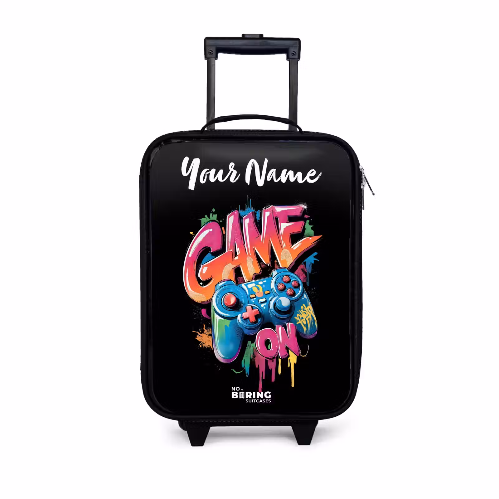Children's suitcase with name - Controller - Game - Graffiti - Text — 1