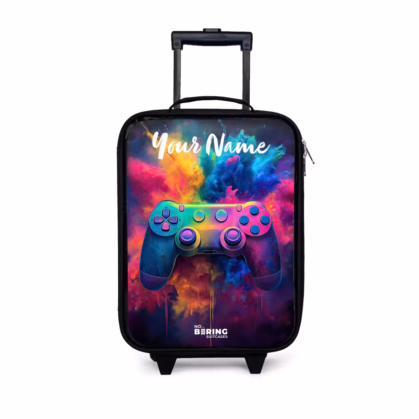 Children's suitcase with name - Game - Controller - Colorful - Explosion — 1