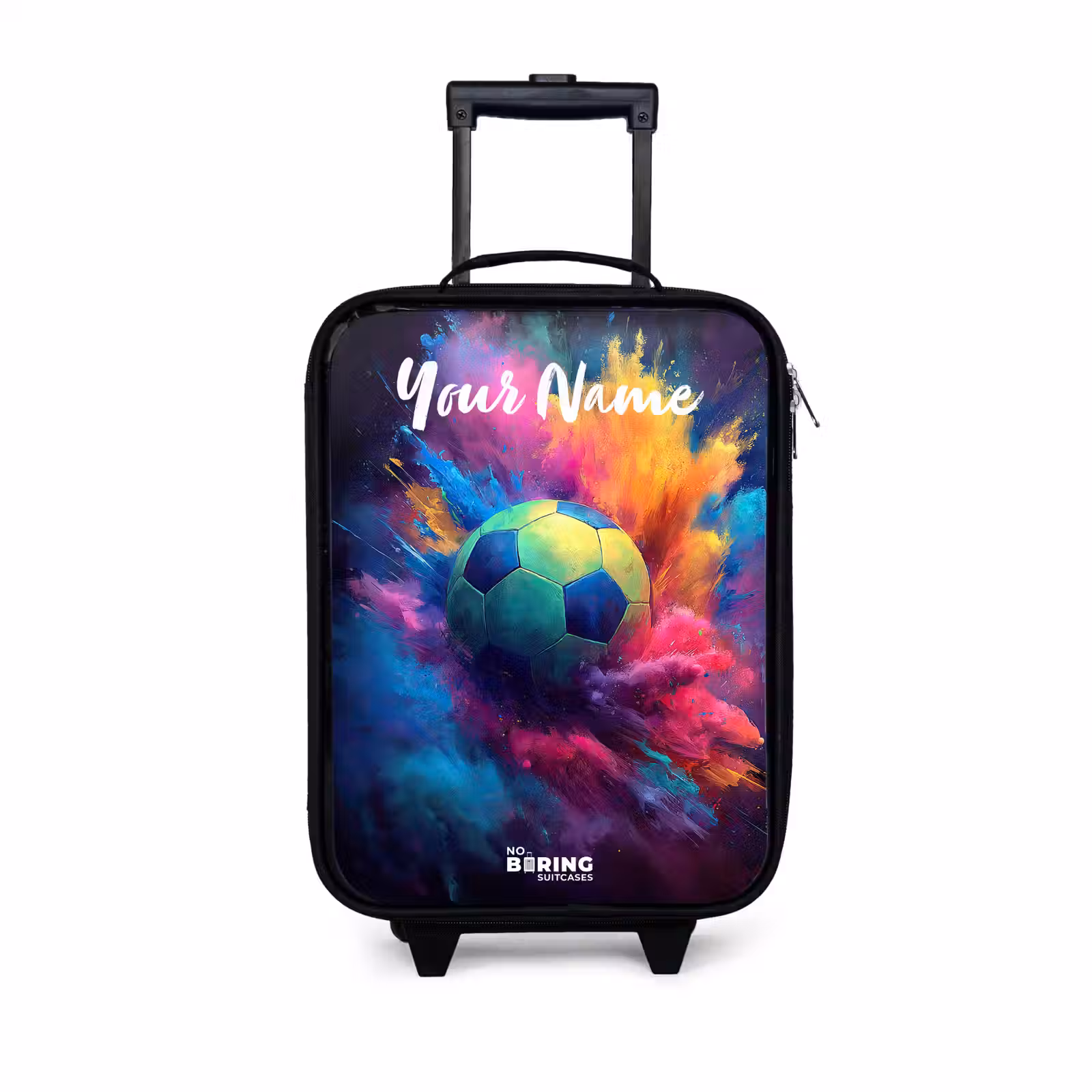 Children's suitcase with name - Neon - Ball - Colorful — 1