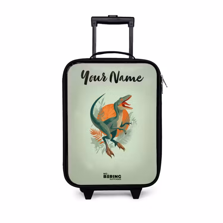 Children's suitcase with name - Animal - Dino - Nature — 1