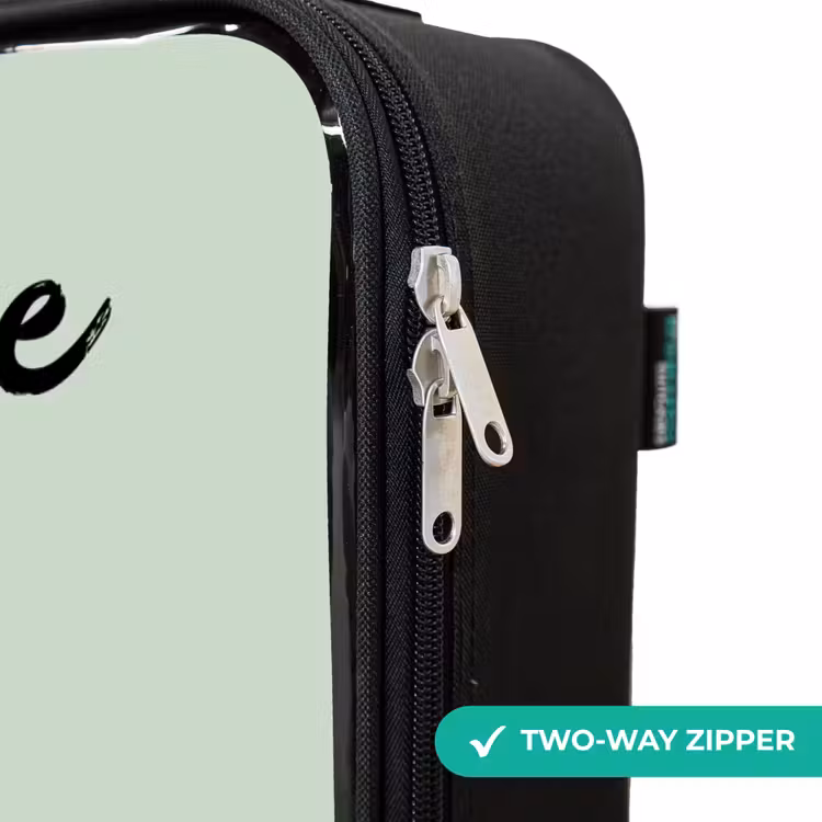 Children's suitcase with name - Dino - Blue - Animal — 5
