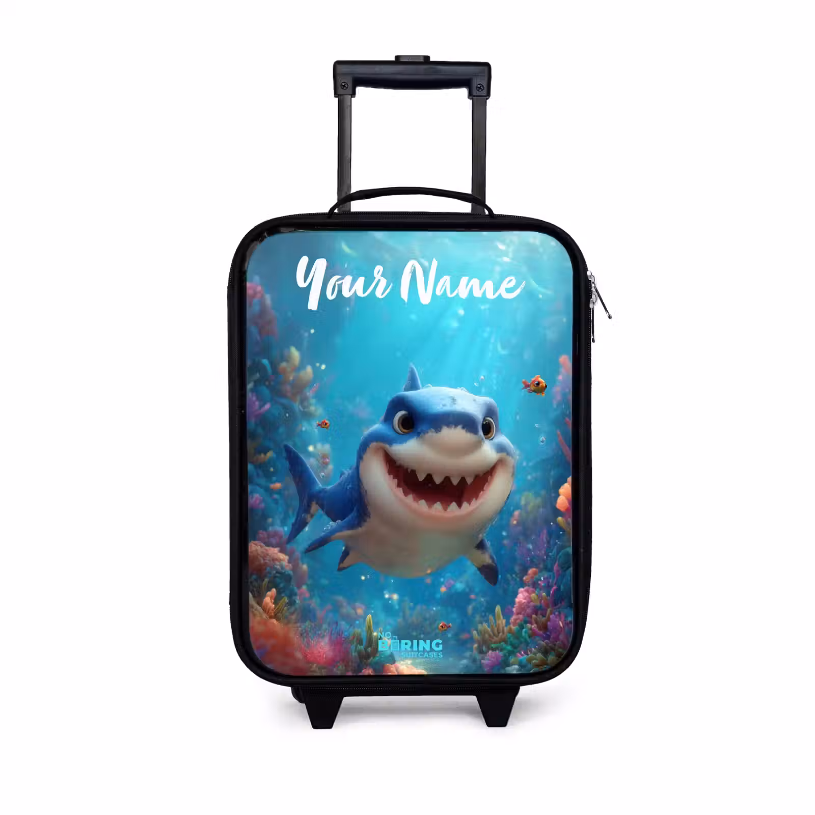 Children's suitcase with name - Reef - Coral - Shark - Animal — 1