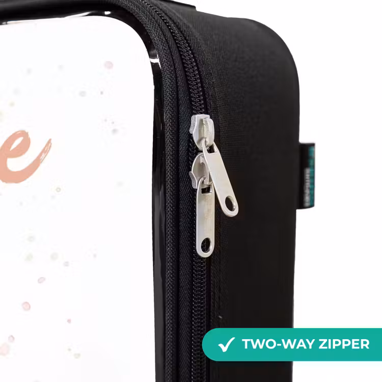 Children's suitcase with name - Ballerina fairy in pink — 5