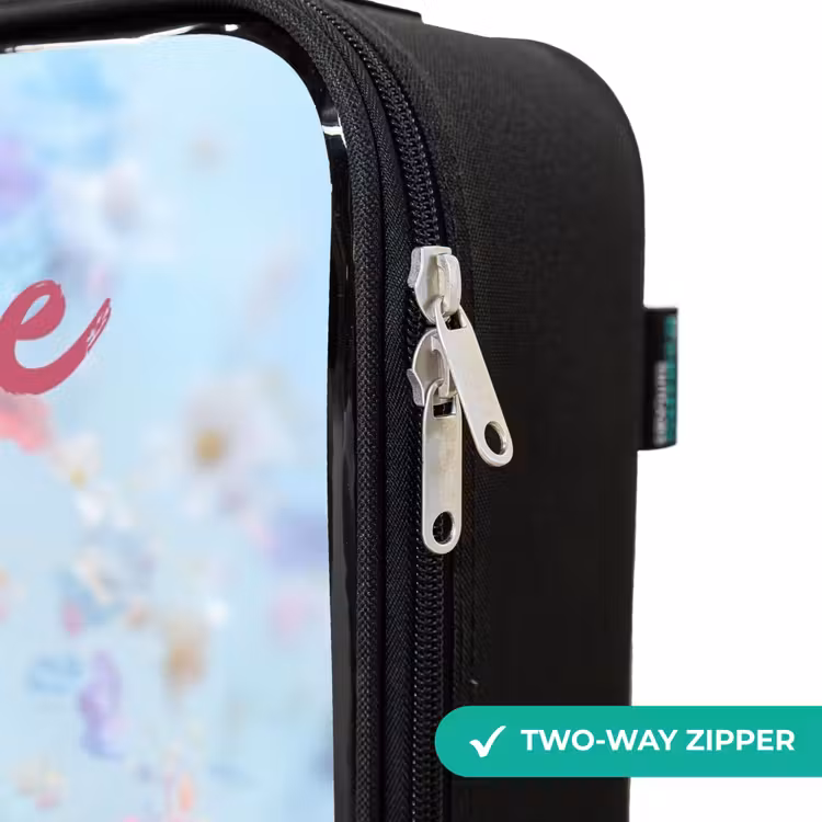 Children's suitcase with name - Butterfly Fairy in Flower Air — 5