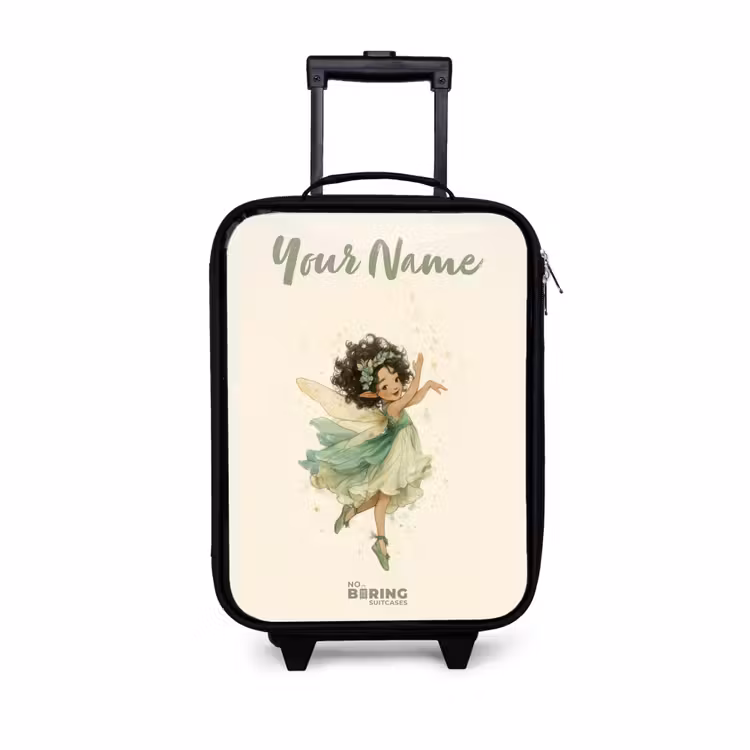 Children's suitcase with name - Dancing forest fairy — 1