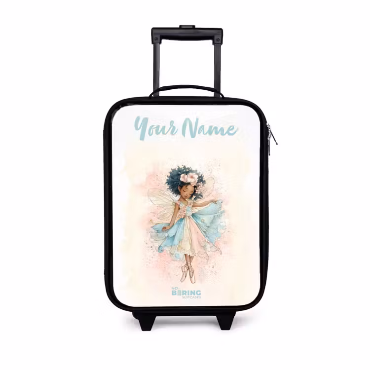 Children's suitcase with name - Elf - Ballet - Colorful — 1