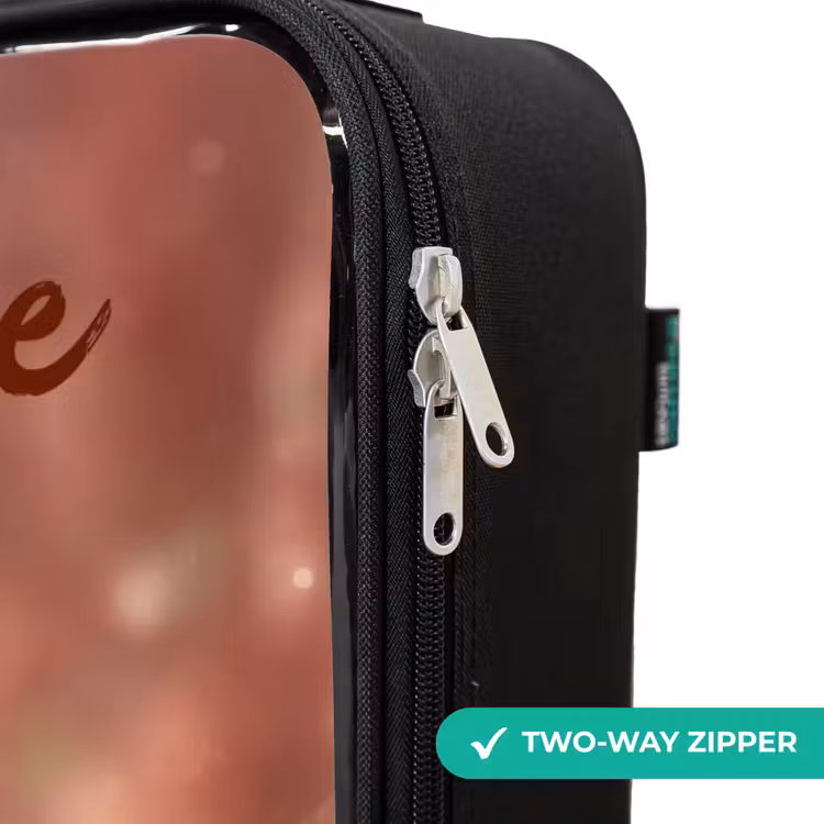 Children's suitcase with name - Fairy with daisies — 5