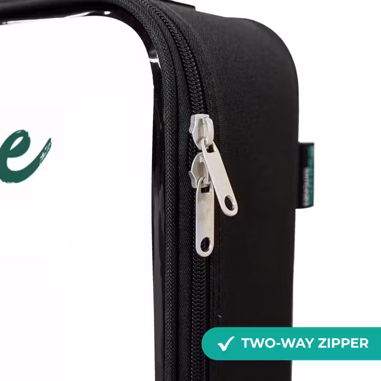 Children's suitcase with name - Floating green elf — 5