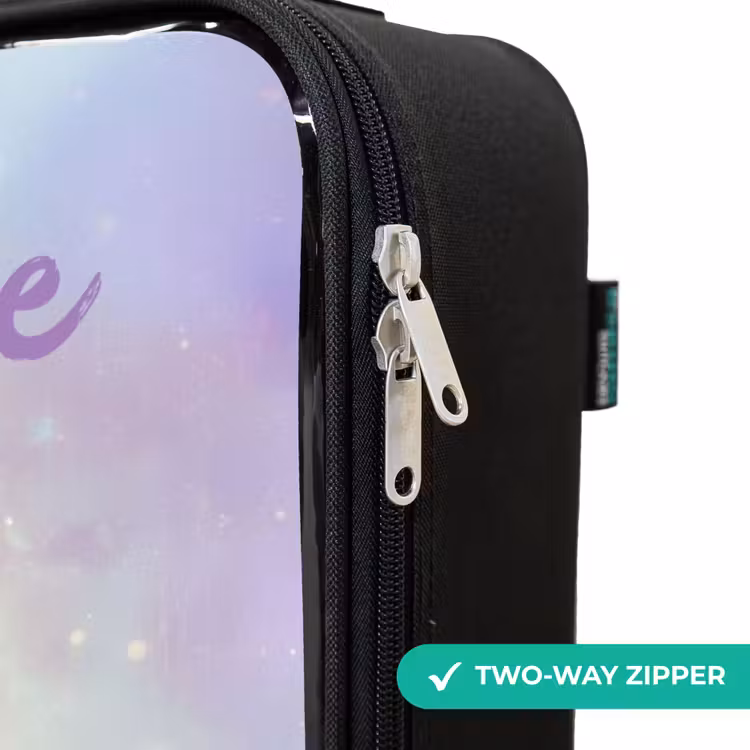 Children's suitcase with name - Flower fairy in pastel shine — 5