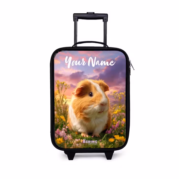 Children's suitcase with name - Guinea pig - Nature - Animal — 1