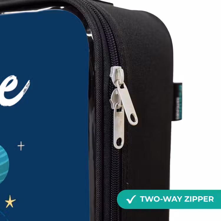 Children's suitcase with name - Animal - Space - Planet - Rocket — 5