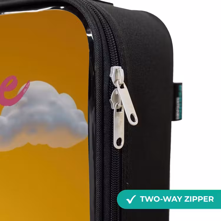 Children's suitcase with name - Candy - Monster - Rainbow — 5