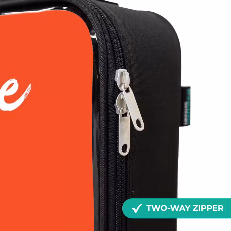 Children's suitcase with name - Rocket - Stars - Planets — 5
