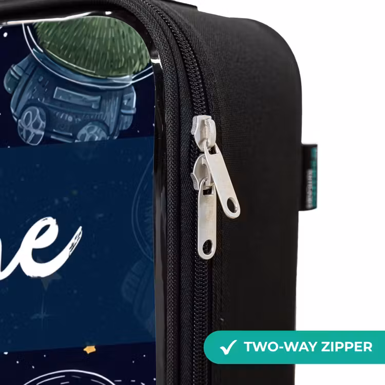 Children's suitcase with name - Animals - Astronaut - Planets - Stars — 5