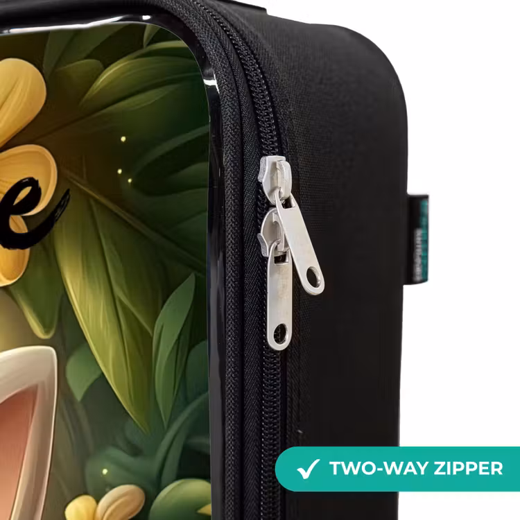 Children's suitcase with name - Rabbit - Sunlight - Fairytale - Butterfly — 5