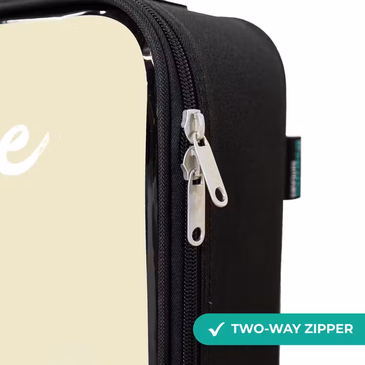 Children's suitcase with name - Snail - Rainbow - Colorful — 5