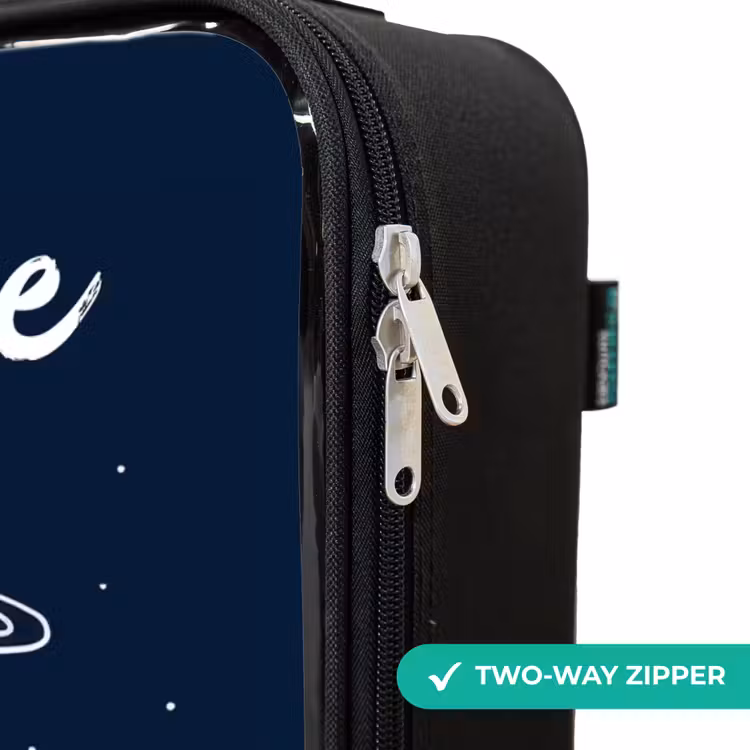 Children's suitcase with name - Space - Dino - Planets - Stars — 5