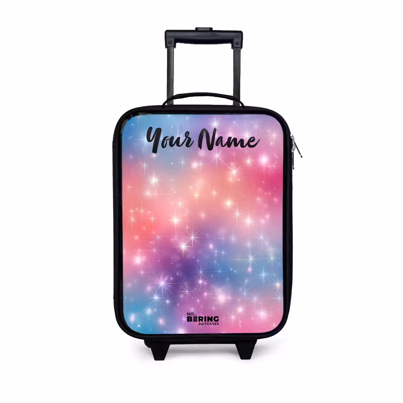 Children's suitcase with name - Stars - Abstract - Colors — 1