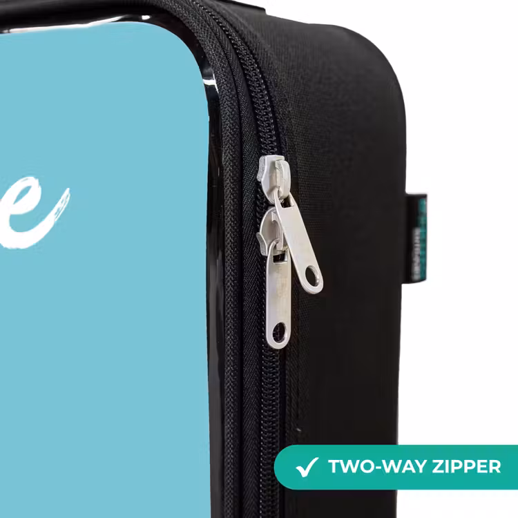 Children's suitcase with name - Octopus - Water - Blue — 5