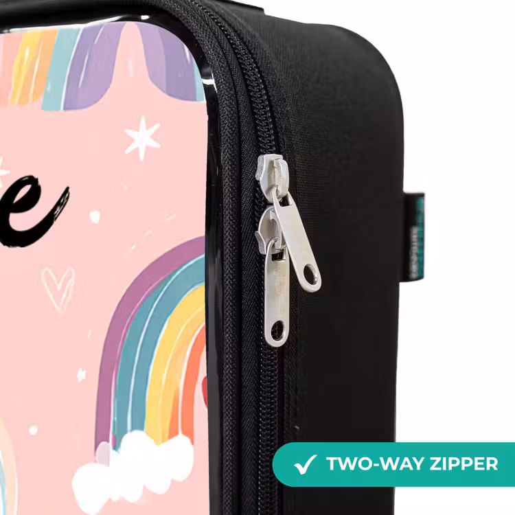 Children's suitcase with name - Rainbow - Pattern - Pastel — 5