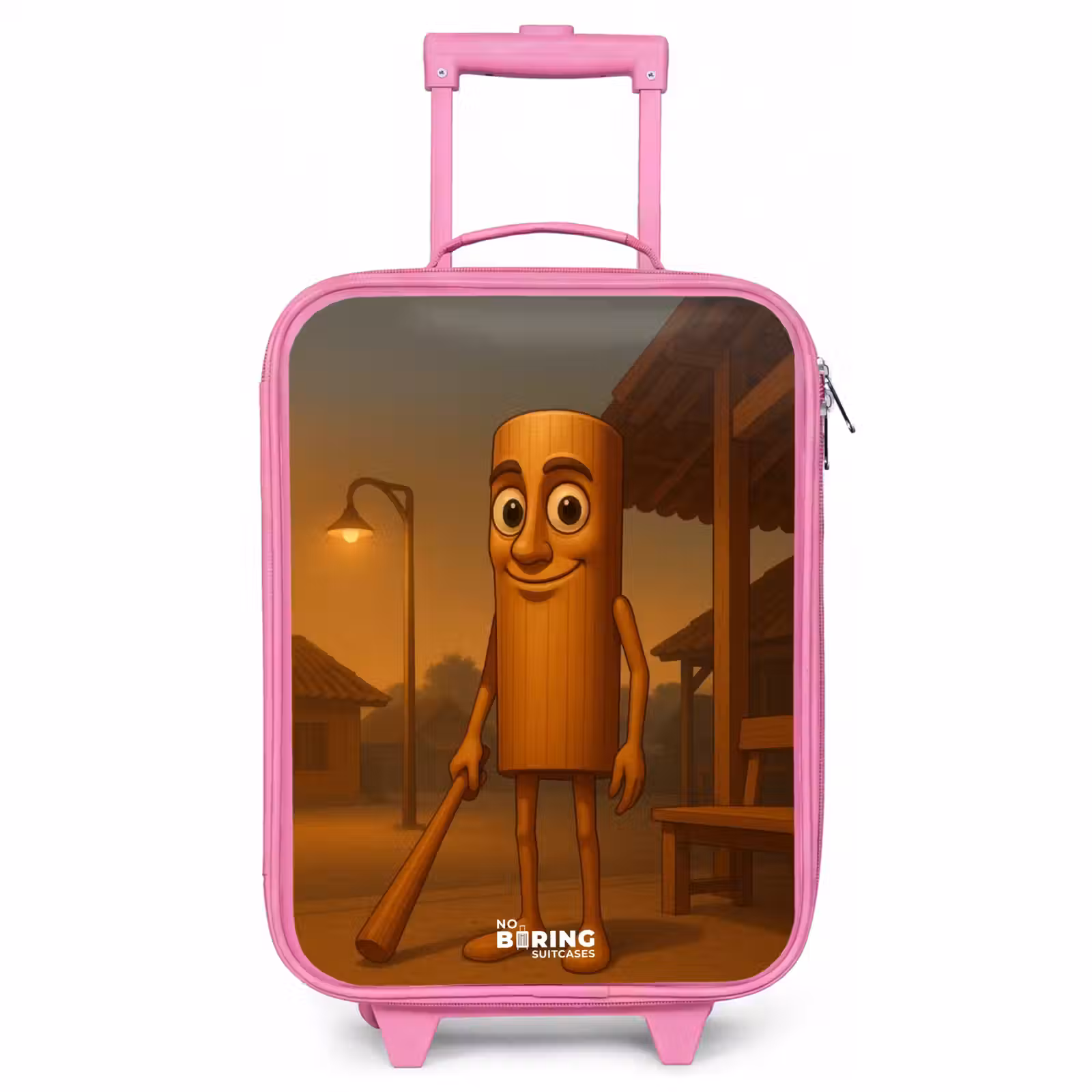 Children's suitcase - Pink - Tung Tung Tung Sahur — 1