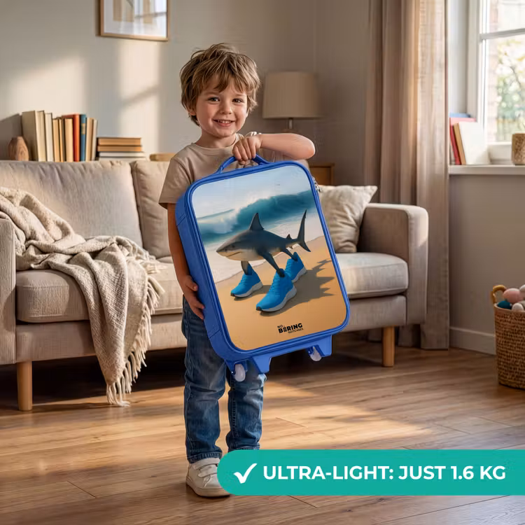 Children's suitcase - Blue - Tralalero tralala — 3