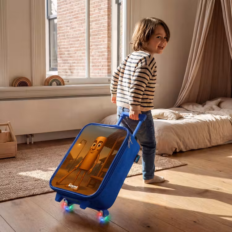Children's suitcase - Blue - Tung Tung Tung Sahur — 2