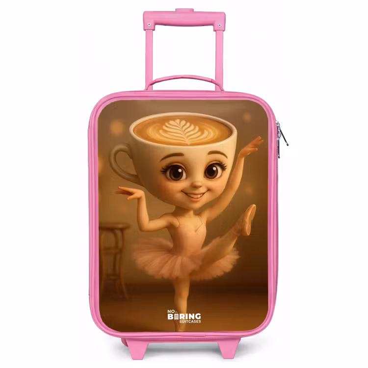 Children's suitcase - Pink - Ballerina Cappuccina — 1