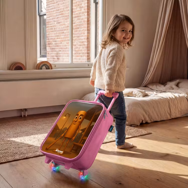 Children's suitcase - Pink - Tung Tung Tung Sahur — 2