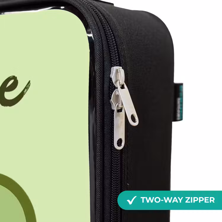 Children's suitcase with name - Kawai - Frog - Green — 5