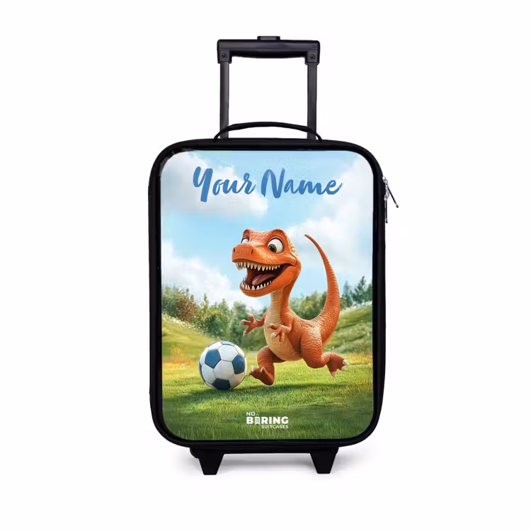 Children's suitcase with name - Soccer - Dino - Sports — 1