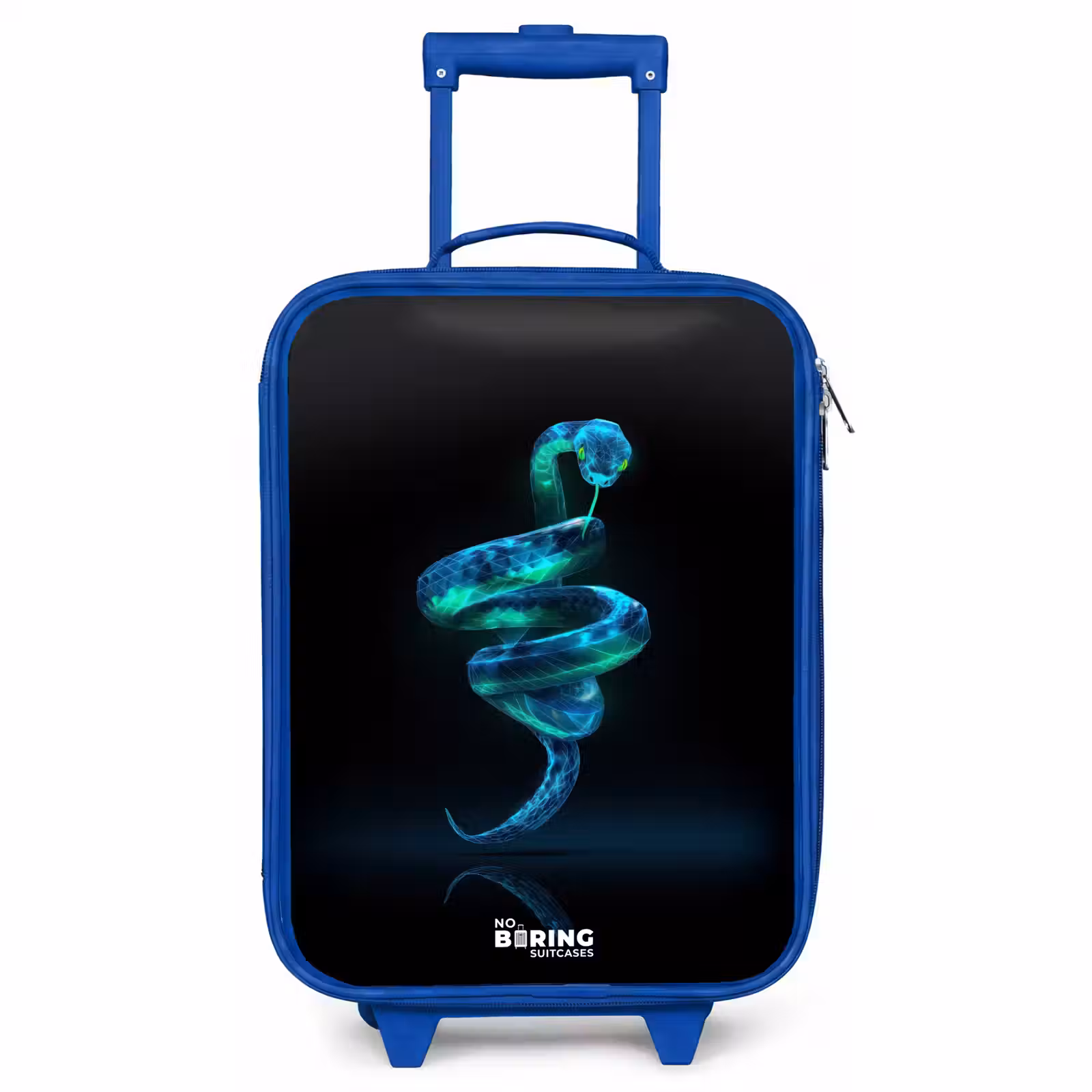 Children's suitcase - Blue - Digital hose in spiral form — 1