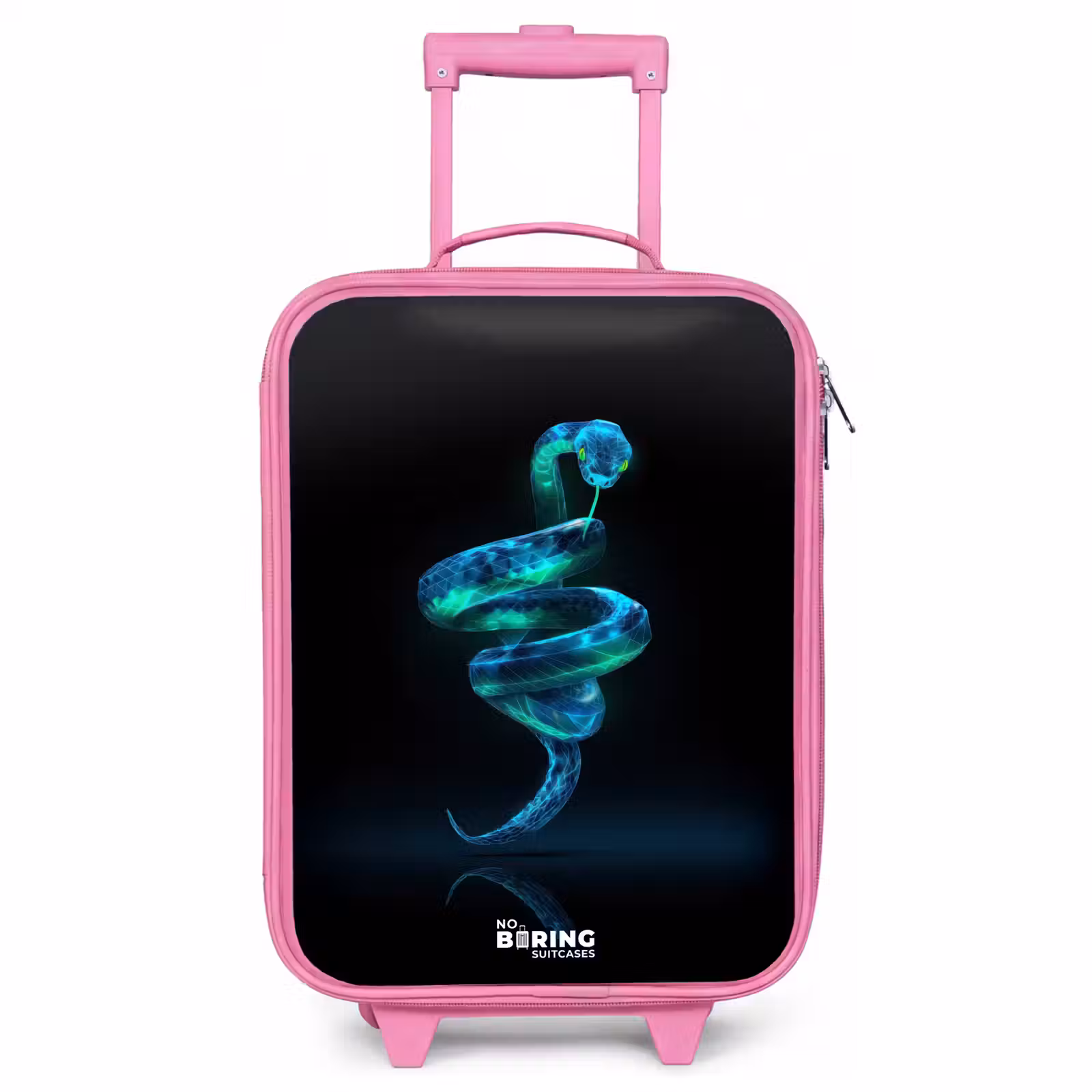 Children's suitcase - Pink - Digital hose in spiral form — 1