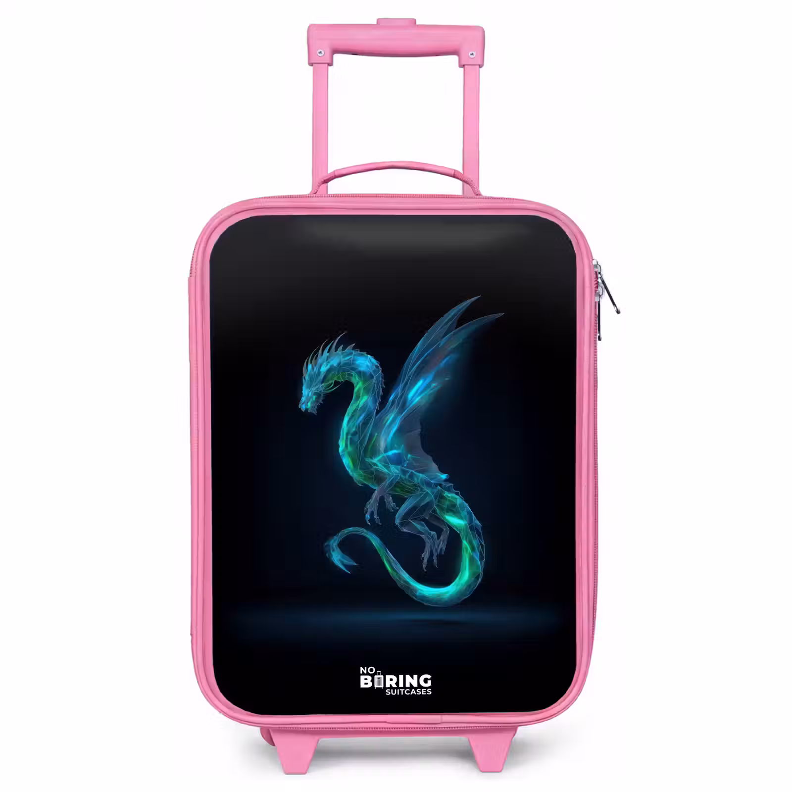 Children's suitcase - Pink - Legendary cyber dragon — 1