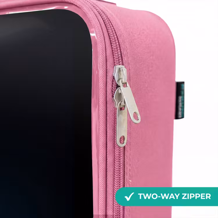 Children's suitcase - Pink - Futuristic galloping horse — 4