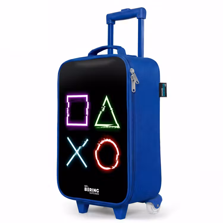 Children's suitcase - Blue - Game console buttons — 5