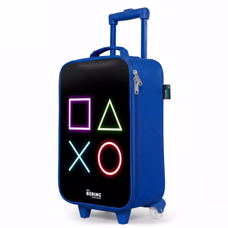 Children's suitcase - Blue - Neonverlicthe symbols — 5