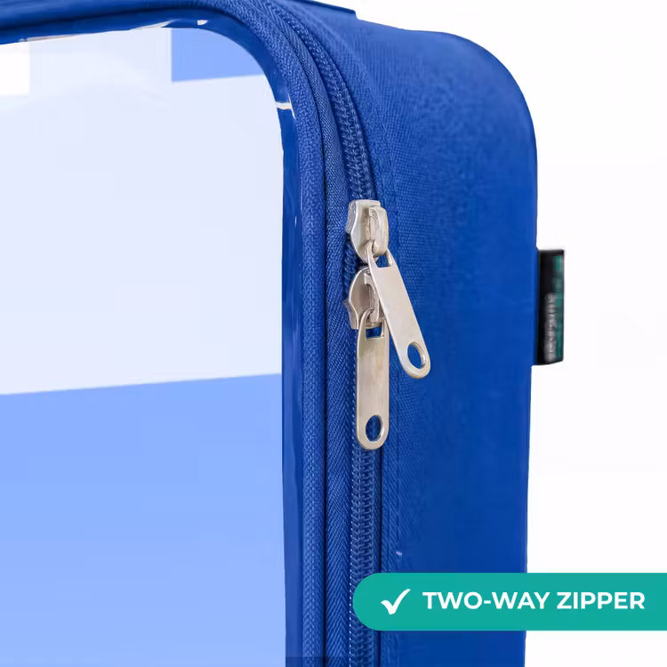 Children's suitcase - Blue - Pixel world — 6