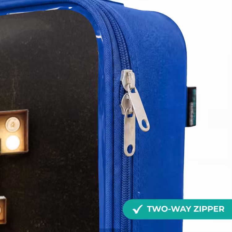 Children's suitcase - Blue - Qoute with light — 6
