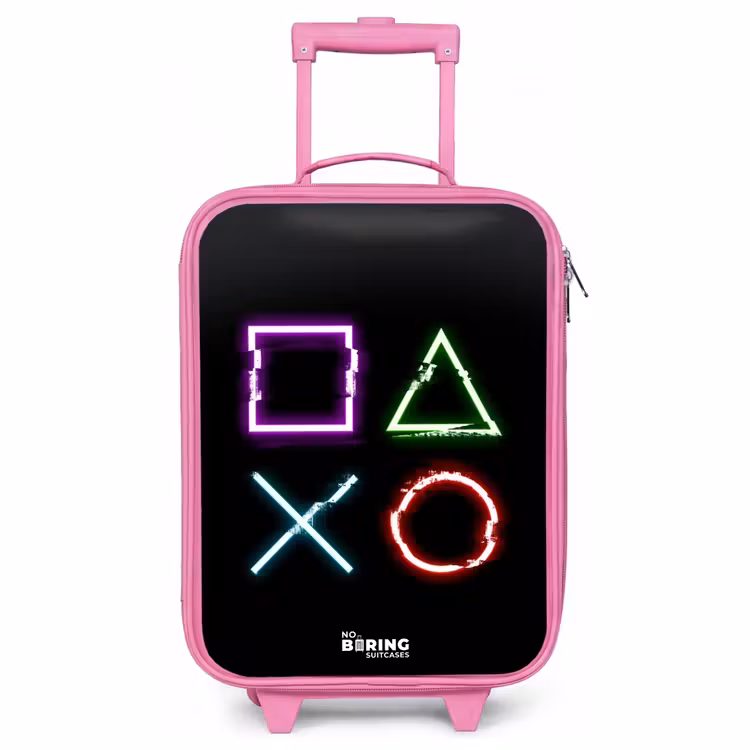 Children's suitcase - Pink - Game console buttons — 1