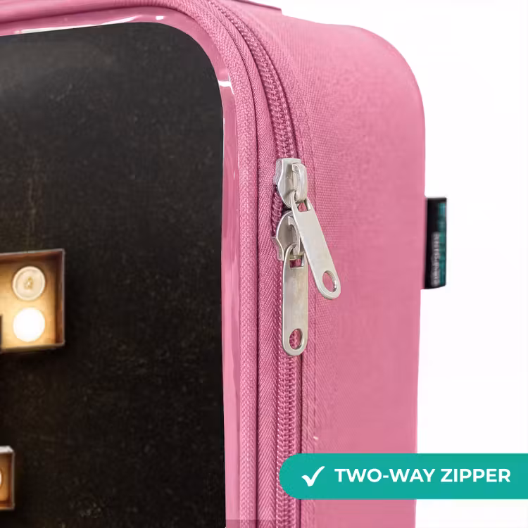 Children's suitcase - Pink - Qoute with light — 4