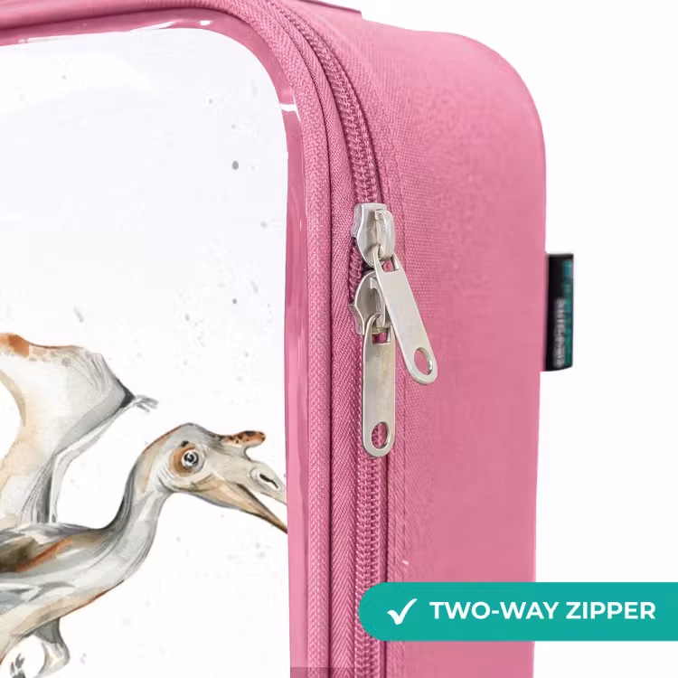Children's suitcase - Pink - Dinos in the jungle — 4