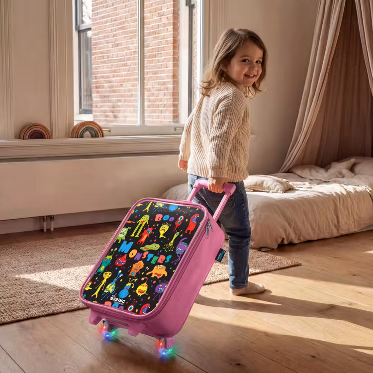 Children's suitcase - Pink - Pattern of samples — 2