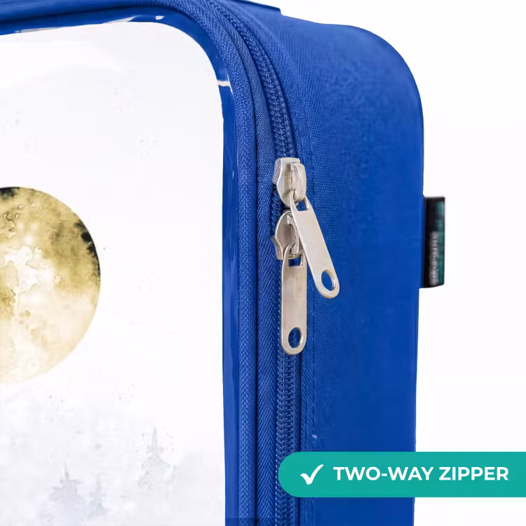 Children's suitcase - Blue - animals on a farm — 6