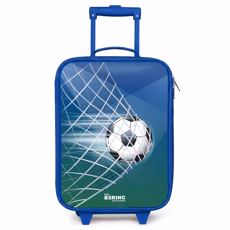 Children's suitcase - Blue - Ball in the goal — 1