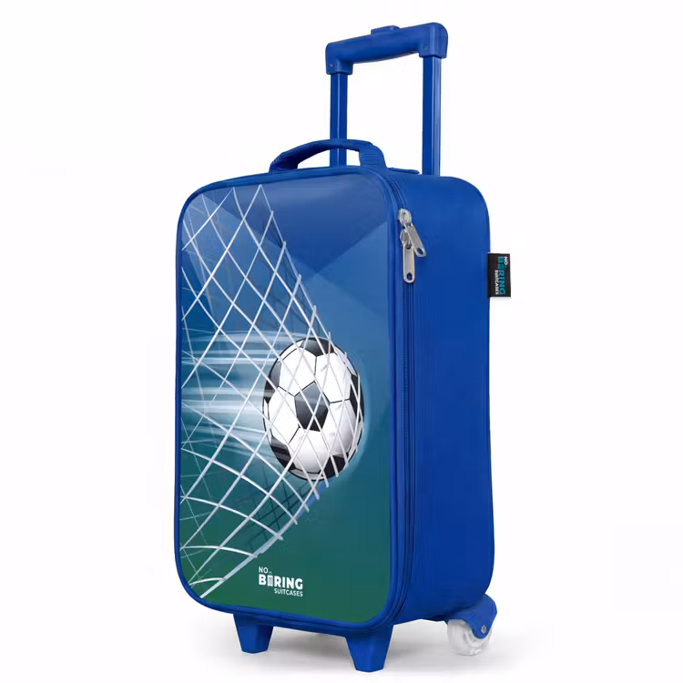 Children's suitcase - Blue - Ball in the goal — 5