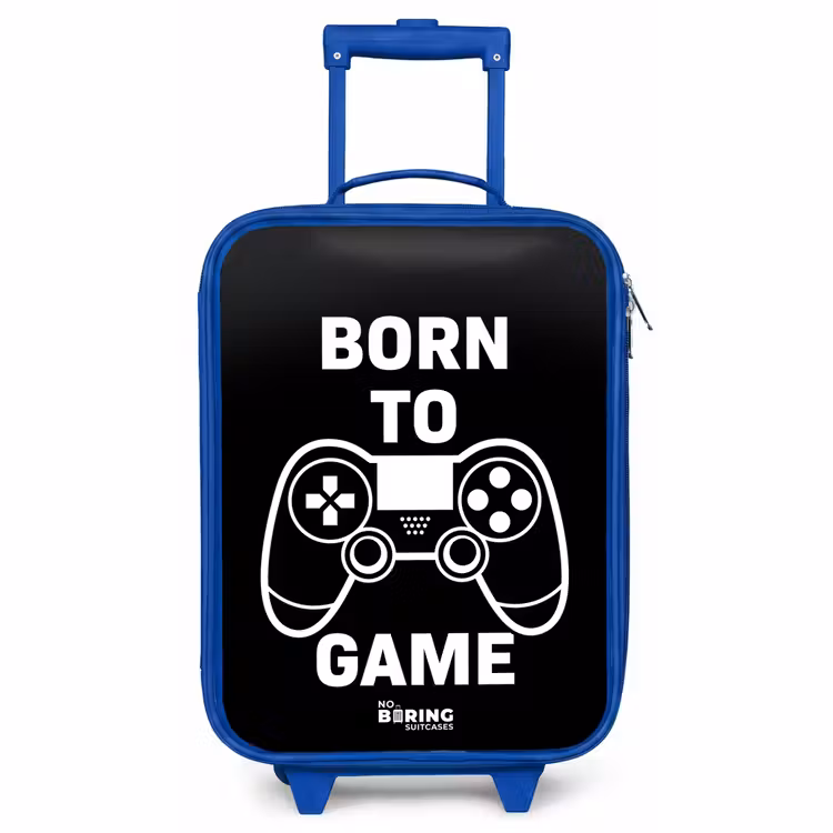 Children's suitcase - Blue - Born to game with controller — 1