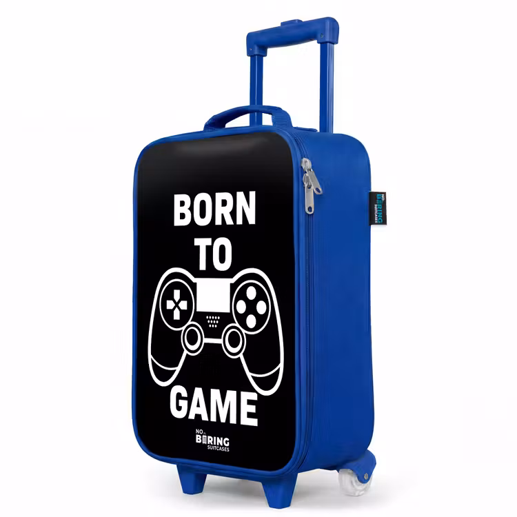 Children's suitcase - Blue - Born to game with controller — 5
