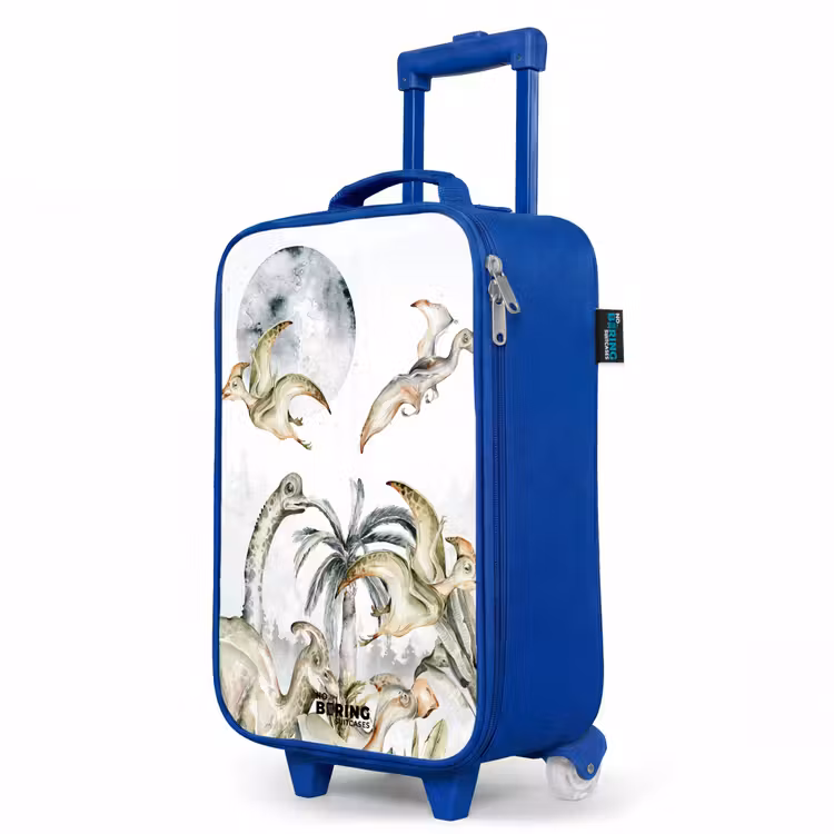 Children's suitcase - Blue - Dinos in the jungle — 5